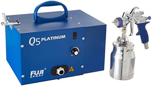 Fuji Spray 3005-T70 Q5 Platinum silencioso sistema de spray hvlp e spray Fuji Kit de montagem de panela de pressão de 2 litros