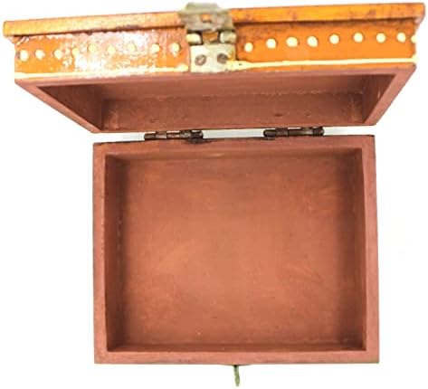 Jain Arts Multicolor Decorative Wooden Box | Caixas multicoloridas de madeira Caixa de charme vintage | Caixa de jóias