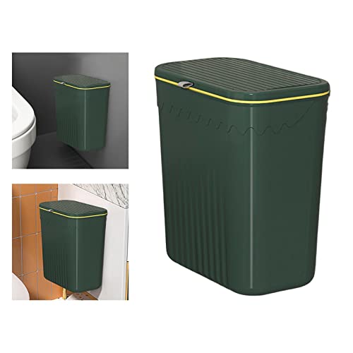 Ｋｌｋｃｍｓ pendurar alimentos de cozinha lixo cesta de lixo de grande capacidade Cesta de lixo lixo lata de parede montada