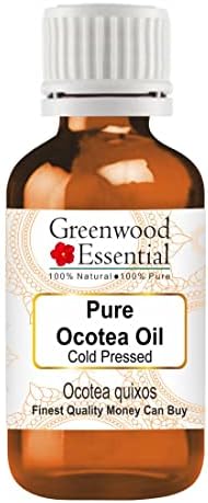 Greenwood Essential Pure Ocotea Oil de grau terapêutico natural prensado 15ml