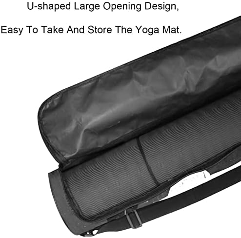 Bolsa de transportadora de tapete de ioga de lobo com alça de ombro de ioga bolsa de ginástica bolsa de praia