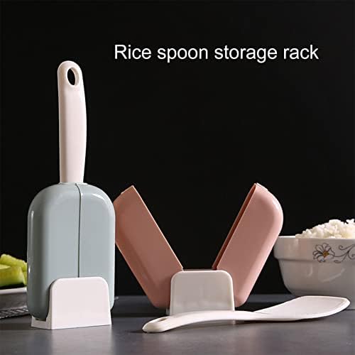Rice Paddle & Storage Solder Free Standing Food Grade Organizer para acessórios de cozinha de cozinha Acessórios
