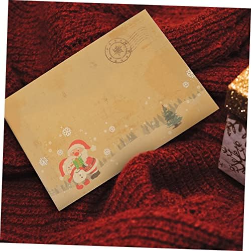 Yardwe 24pcs Convite de Natal Vellum envelopes envelopes de negócios convites de casamento envelopes de natal envelopes envelopes