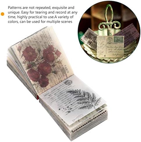 1 Livro Scrapbooking Papel Papel Vintage Decorativo Diy Scrapbooking Retro Material Paper 365 Folhas