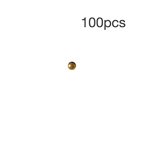 3mm 100pcs Precision Solid Brass rolamento de bolas
