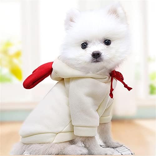 Suéteres pequenos para cães fêmeas gatos de tamanho médio cães roupas de duas pernas de pet-tear e roupas de veludo