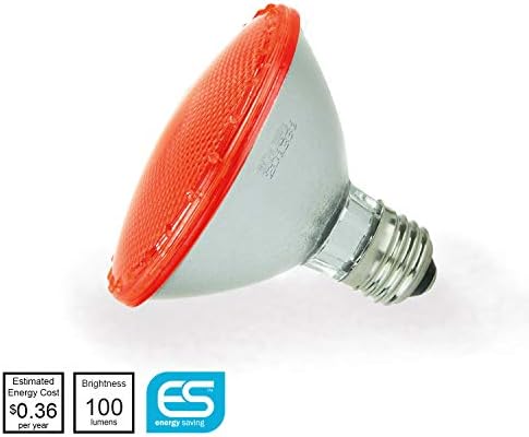 Sunlite LED Tartaruga vermelha par30 BLUB - 1 pacote