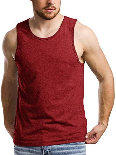 AOYSKY TANK MEN TOPS CREVENHO DE TRANHEIRA THREATO CAMISTA CHANCIMENTO DE GYM DE MAGNELES DE GINDRES