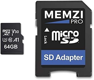 Memzi Pro 64 GB Micro SDXC Card para LG G7 One, X Power 3, G5, Stylo+, Stylo 3 Plus, Phones celulares Q7 - Classe de alta velocidade