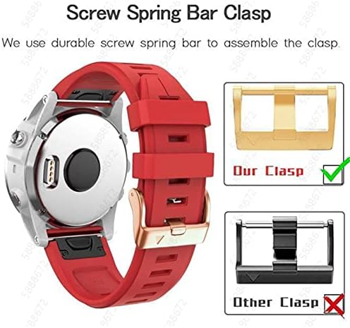 Puryn Smart Watch Band Strap para Garmin Fenix ​​7s/5s/5s Plus/6s/6s Pro RELUGHADO EASTILFIT D2 Delta S Silicone 20mm Bracelet