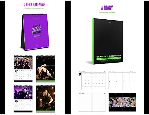 BANGTAN BTS 2022 Saudações da temporada de Weverse [incl. Fotocard transparente BTS]