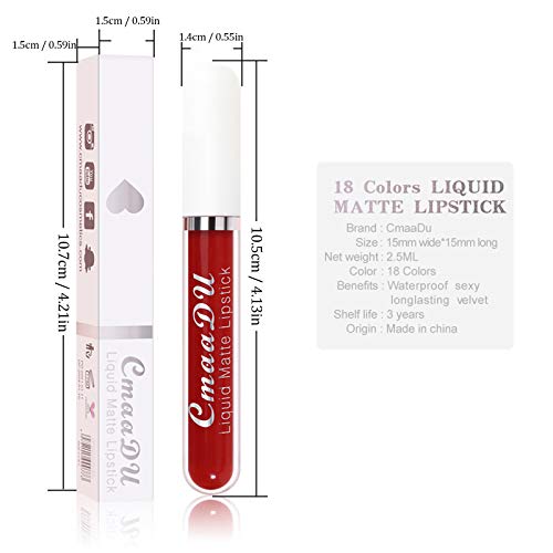 AMZFDC Sexy Hydration Gloss Lipe Longo Longo Lip 18 Mages de Colorir Lipsict Lipstick Lip Stick Stick For Kids
