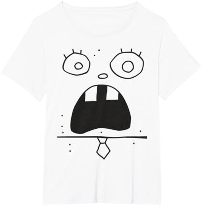 Bob Esponja Squarepants Doodle Bob Face Traje T-Shirt