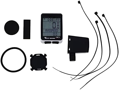 Besportble 1PC Bike Bike Bike Speedometer Odomômetro de ciclismo Ciclismo de bicicleta