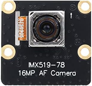 IMX519-78 Câmera AF de 16MP para Raspberry Pi, 78,5 ° FOV, foco automático flexível, câmera de alta resolução