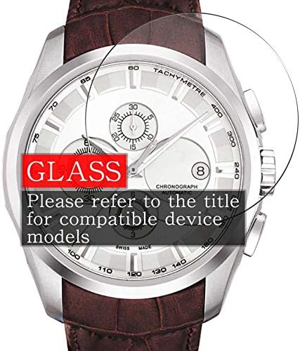 Syny [3 pacote] Protetor de tela de vidro temperado, compatível com Casio G-Shock GF-8251K-7JR 9H FILM Smartwatch Smart Watch Protectors
