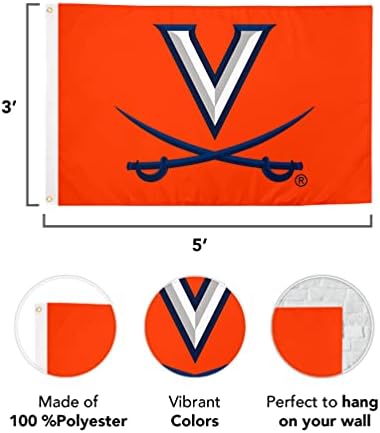 Desert Cactus University of Virginia Flag Cavaliers