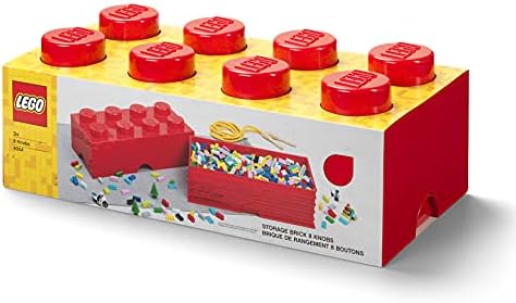 LEGO Light Purple Storage Box Brick 8 DIF