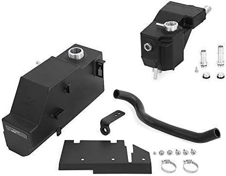 Mishimoto mmrt-f2d-11kmwbk kit de tanque de degas degas, compatível com 2011-2019 Ford 6.7L PowerStroke, micro-rugas preto