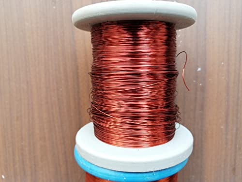Cordão de fio de fios esmaltados de cobre AWG 35 Beda 1 kg Spool 1000 gramas
