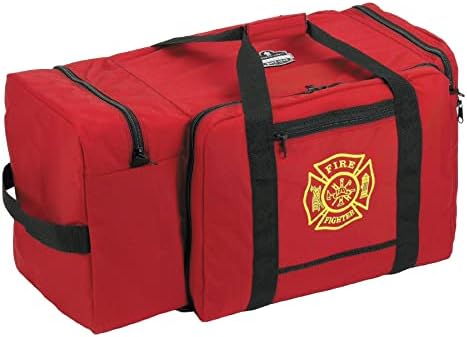 Ergodyne arsenal 5005p grande poliéster bombeiro de resgate saco de equipamentos de incêndio com alça de ombro e bolso