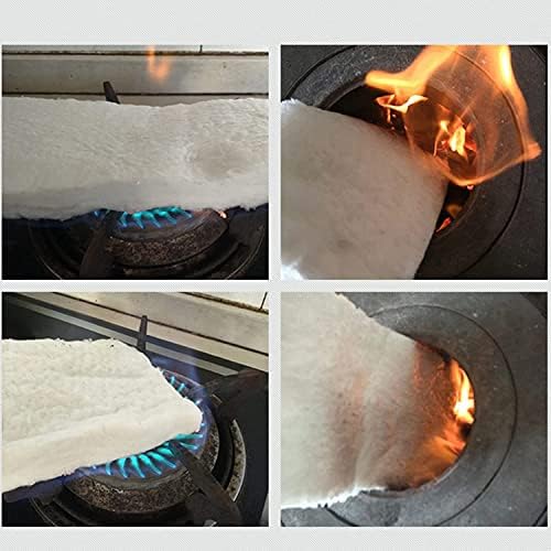 Clanta de fibra de cerâmica de cerâmica Qulaco ， Isolamento à prova de fogo Cerâmico de fibra de cerâmica de alta temperatura para fogões, fornos, lava -louças e isolamento de forno