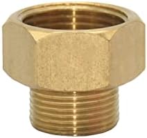 Brass M14 M18 M22 Male feminino Conector Reparo de cobre Acoplador de banheiro da máquina de lavar água de cobre 1pcs