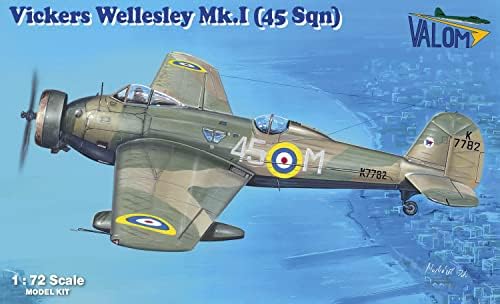 Barom CV72158 1/72 British Air Force Vickers Wellesley Mk.I Bomber de longo alcance 45º modelo de plástico de esquadrão