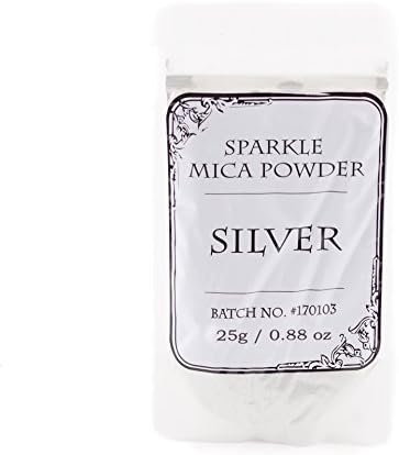 Silver Sparkle Mica Powder - 50g