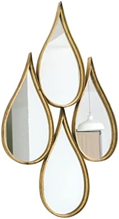 Maquiagem quanjj com parede de vaso sanitário espelhos de banheiro pendurado na decoração nórdica Drop do quarto