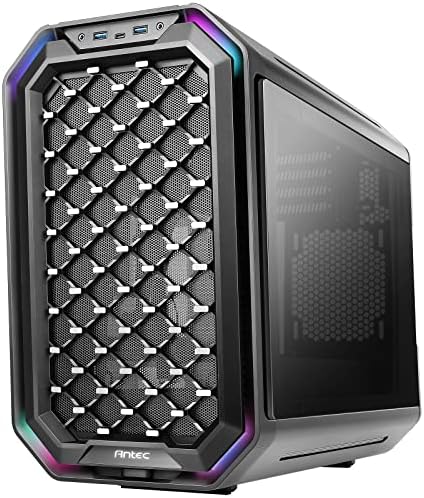 Case ITX do Antec Dark Cube, M-ATX, ITX, Glass, 512 x 240 x 406 mm, cubo escuro