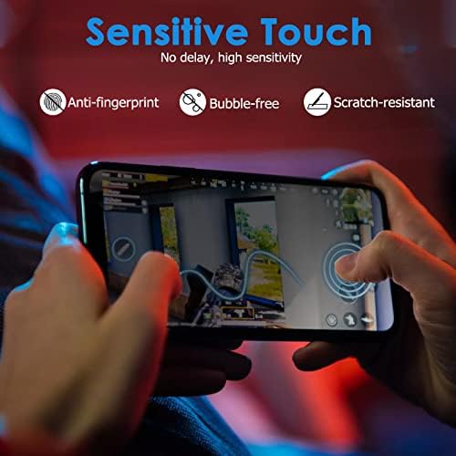 Lywhl [2 pacote para Samsung Galaxy A14 5G Protetor de tela de privacidade, Filme protetor de dureza de vidro anti