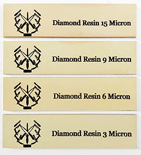 JENDE 1X4 Pedra de afiação de diamantes resin para KME Sharpner 6 mícron
