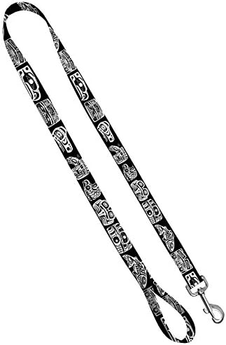 Moose Pet Wear Deluxe Dog Leash - colares de animais de estimação pesados ​​padronizados, feitos nos EUA - 1 polegada x