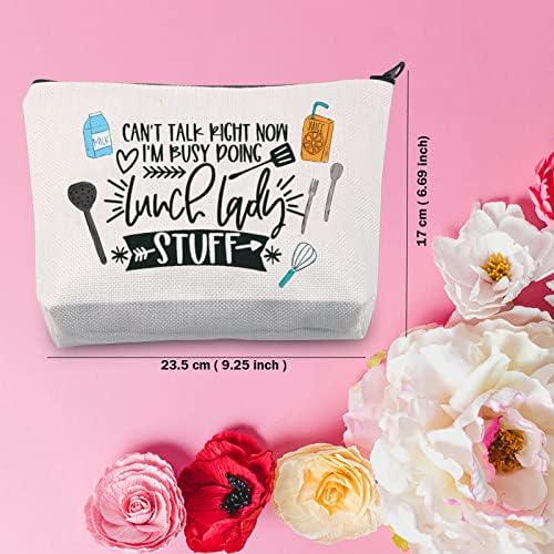 Tsotmo almoço Lady Gift Lady Lady Survival Kit Bag Cafeteria Trabalhador Zipper bolsa para mulheres almoço Lady Lady Life Gree Obrigado