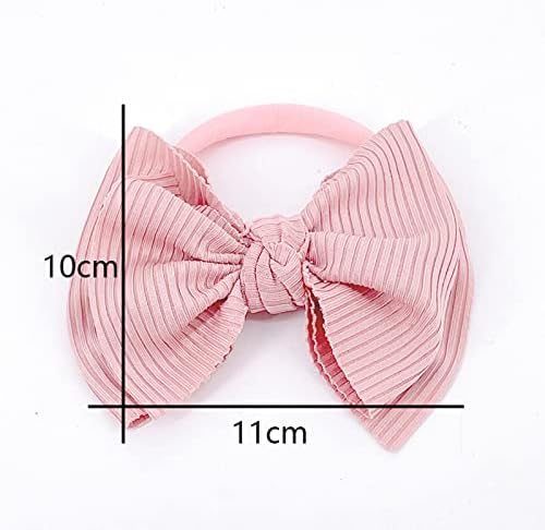 RSKK Baby Hair Acestories Bows para meninas recém -nascidas Baby Hair Bows Super Nylon Elastic Bands para Infantil