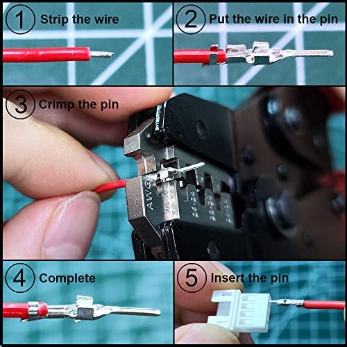 JST PH 2.0 Conectores Cabeçalho de pino e fita Kit de fio de cabo de fita 2,0mm Pit