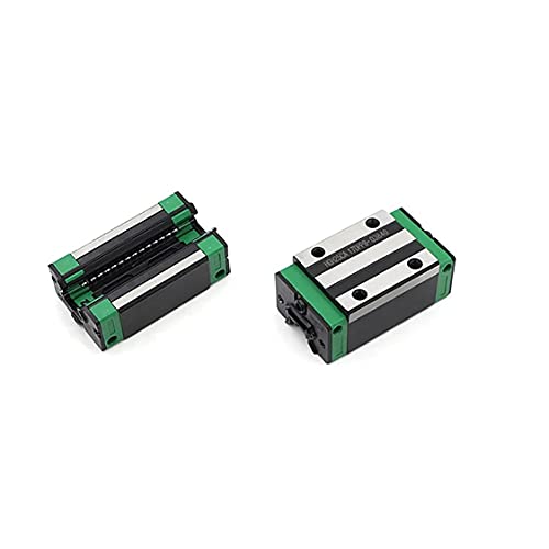 Mssoomm 15mm HGH15 Kit de trilho linear quadrado CNC 4pcs HGH15-57,48 polegadas / 1460mm +8pcs hgh15 - Ca quadrado do tipo