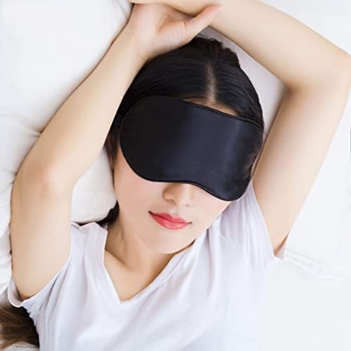 Máscara do sono, máscaras oculares super macias com alça ajustável, costas leves leves, bloqueia perfeita para homens