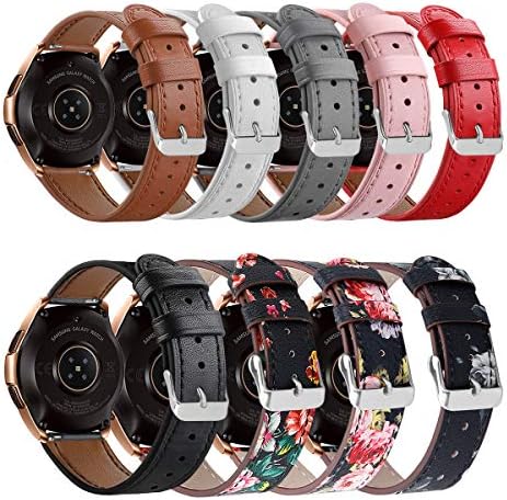 Ysang Genuine Leather Watch Band Fitness Strap Substitui