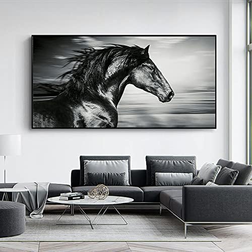 Instarry DIY 5D Diamante Pintura de tamanho grande broca completa Cavalo cruzado Bordado Bordado da sala de estar Kits Decor de decoração