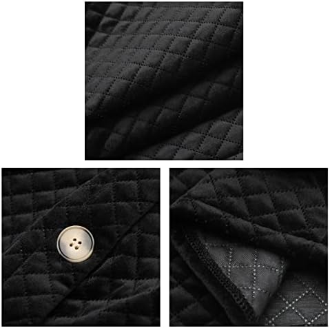 Casacos de inverno xydaxin para mulheres jaqueta leve de bolso, casaco grosso fora com bolsos