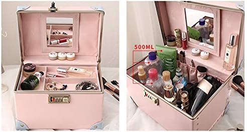 EDOSSA Professional Makeup Organizer Box Polishol Jewellery Caso Cosmético Vaidade da beleza Maquia