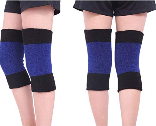 Yozoot Cotton Algodão não deslizante Soft absorvente joelheira suporta suporte protetor de manga de perna joelho espessamento