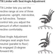 Cadeira ergonômica Herman Miller Aeron - tamanho B, mineral