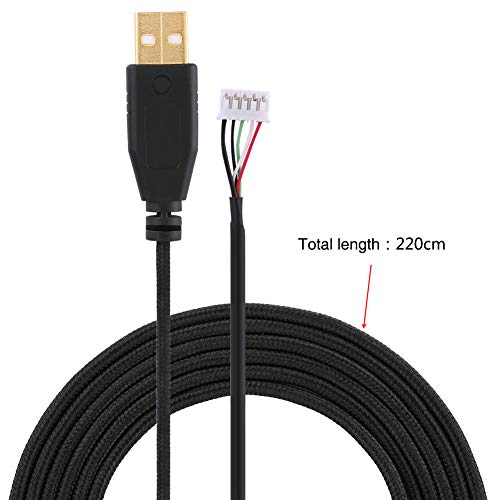 Linha para Naga 2014, Gaming Mice Cable, conector USB para jogos de jogador em casa