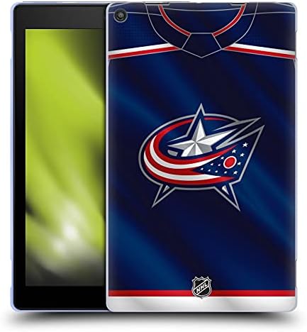 Projetos de capa principal licenciados oficialmente NHL Jersey Columbus Blue Jackets Case de gel macio compatível com