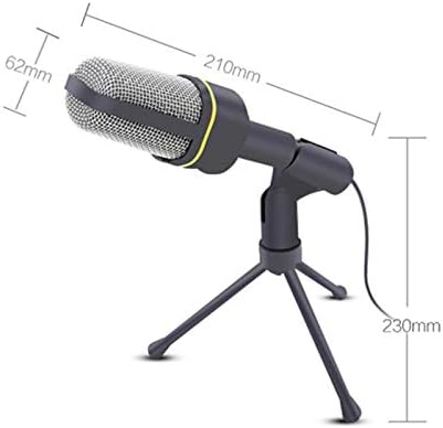 UXZDX Condensador Profissional Audio Microfone Mic Studio Som Gravação com Montagem de Shock