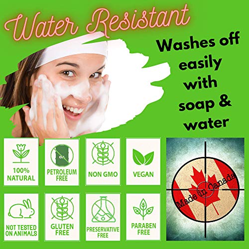 Quinta e Skin Naturlash Natural Mascara - rímel hipoalergênico para olhos sensíveis - vegan e crueldade Free rímel - sem glúten
