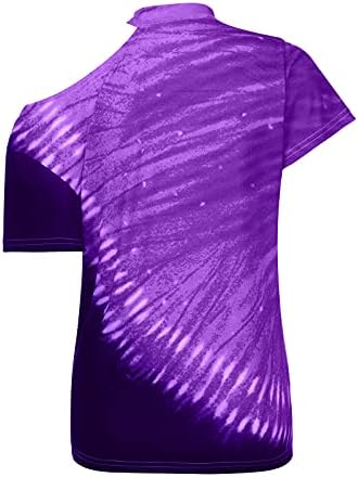 Uikmnh Teen Girl T-shirt Summer Casual Trendy Kaftan fofo do ombro de ombro de ombro de ombro de ombro frio